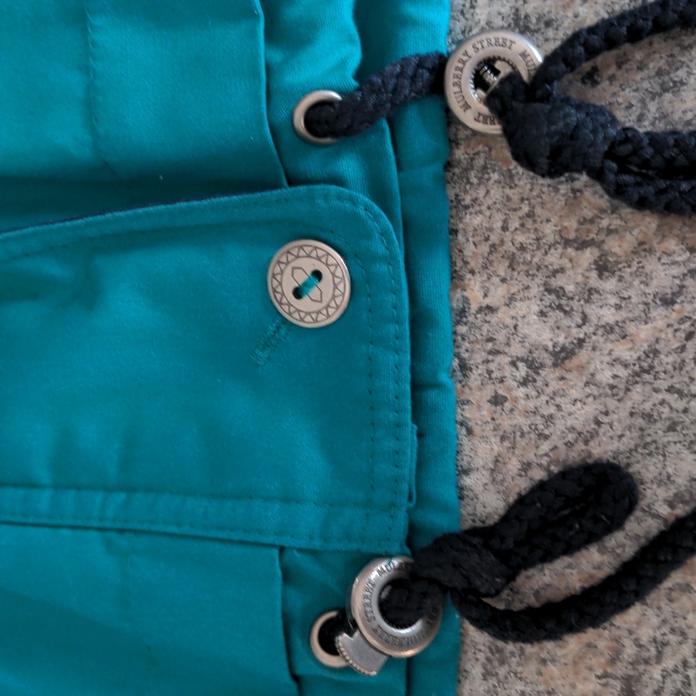 Vintage Mulberry Street Women's Turquoise Jacket Size S - Picture 6 of 10
